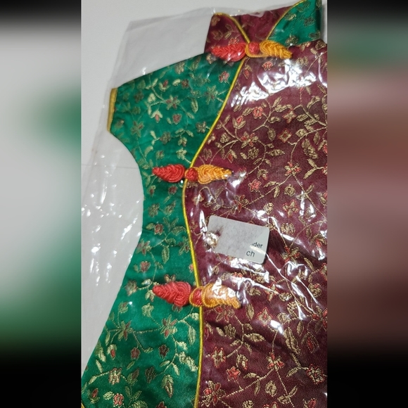 Vintage Japanese/Chinese Wine/Sake Bottle Cover NWT - Picture 3 of 6